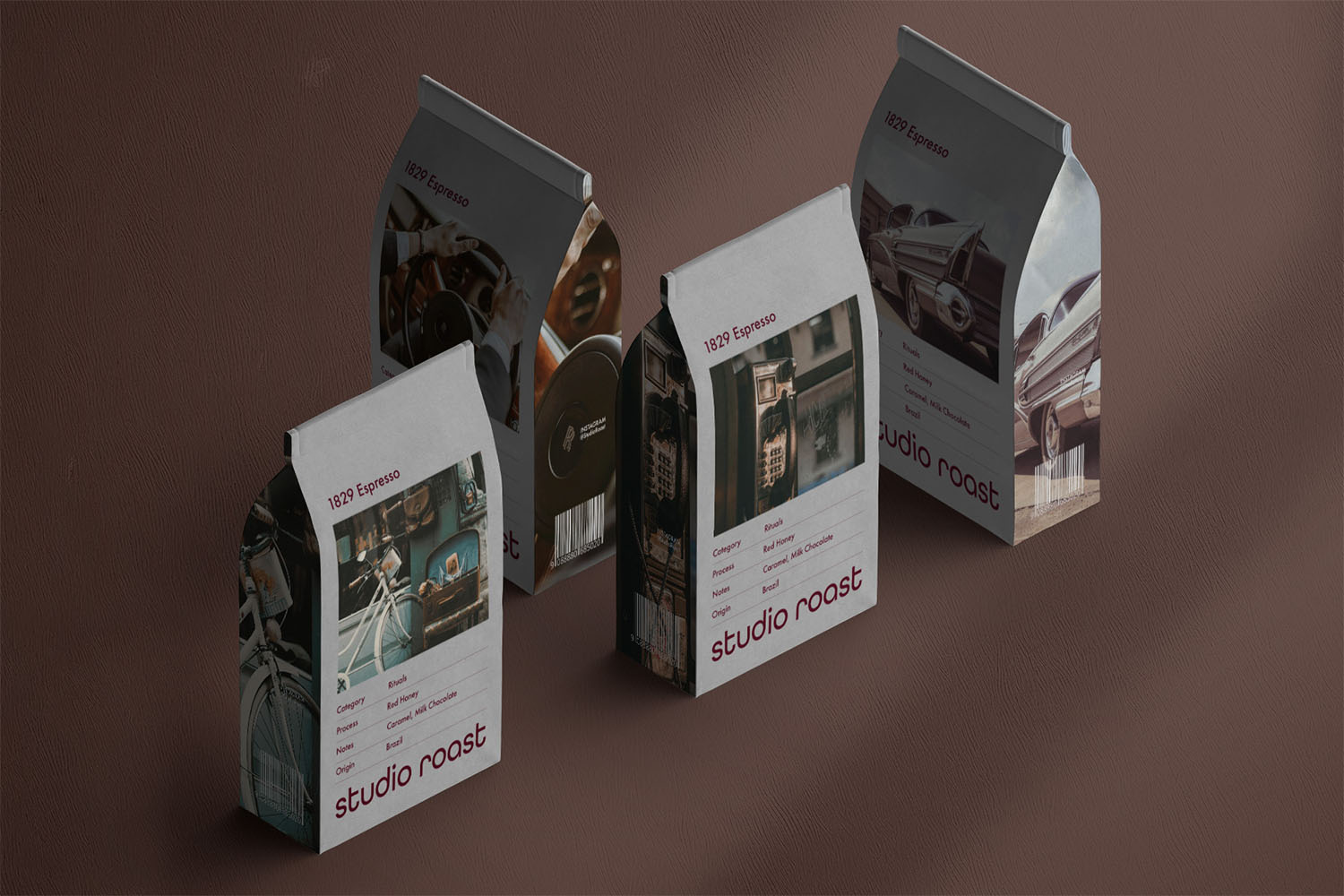 Studio Roast Paper Cup Mockup